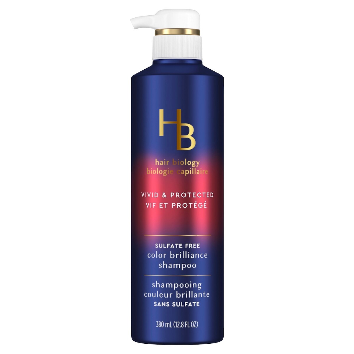 Shampooing Revitalisant Biotin Color Brilliance sans sulfate avec biotine, pour cheveux rêches, gris et colorés