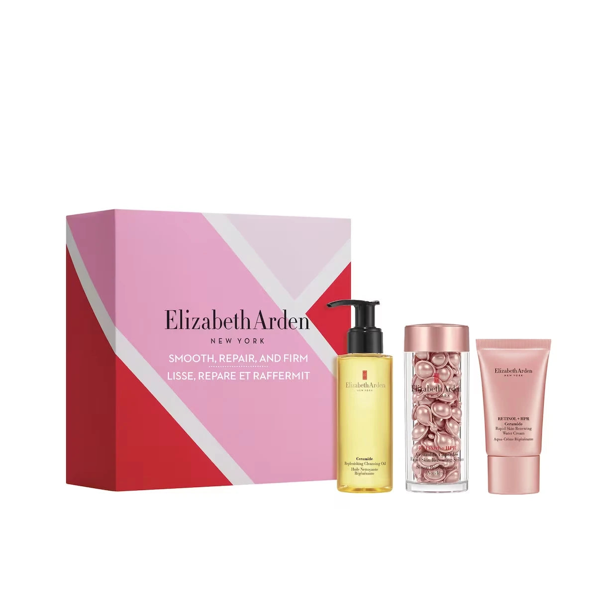 Ensemble-cadeau du printemps Lisser, réparer et raffermir de 3 articles d’Elizabeth Arden