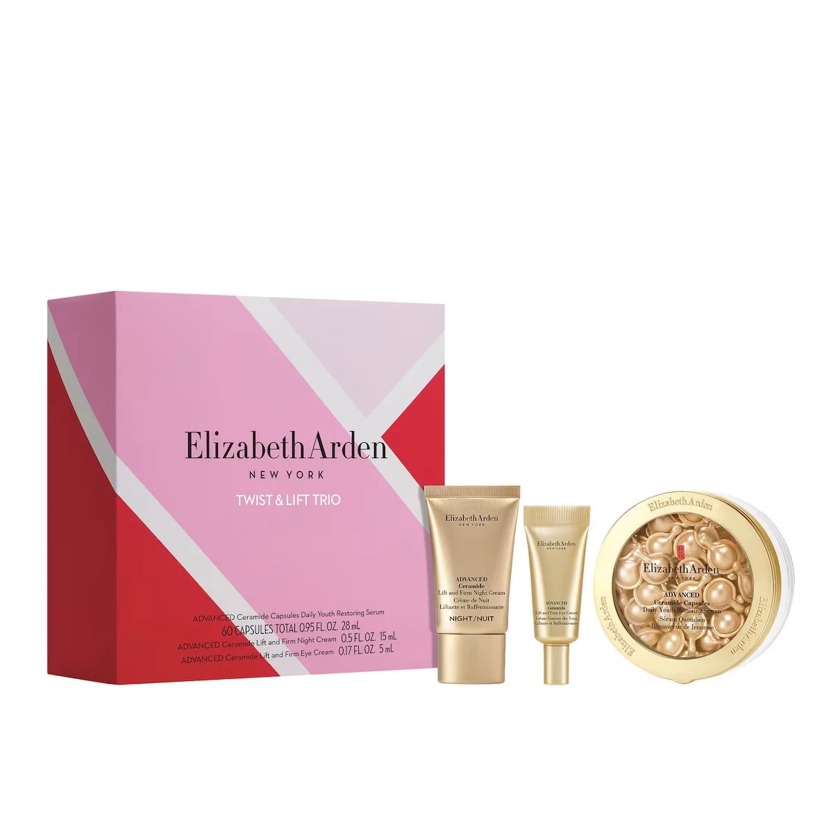 Ensemble-cadeau en trio du printemps Tournez et rehaussez d’Elizabeth Arden