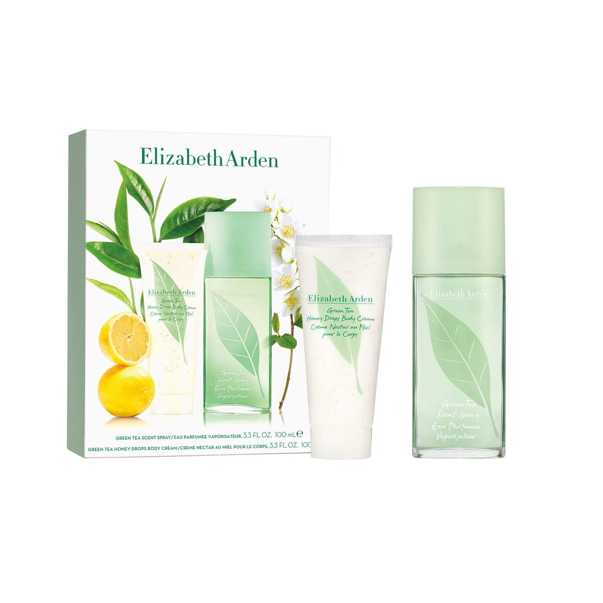 Ensemble cadeau de 2 articles Elizabeth Arden Green Tea, parfum pour femmes