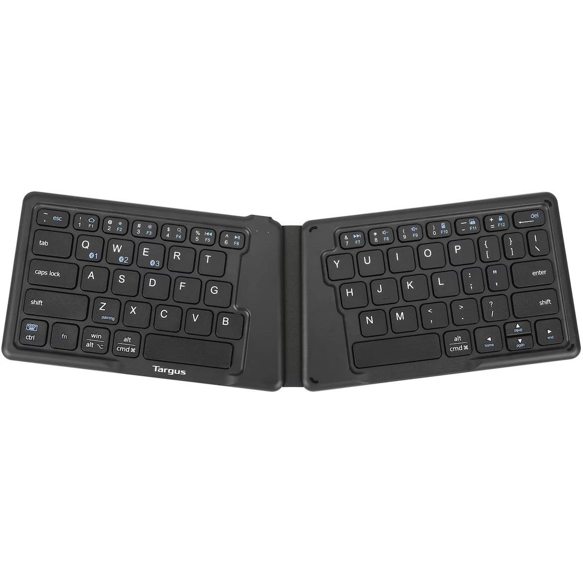Clavier ergonomique antimicrobien pliable