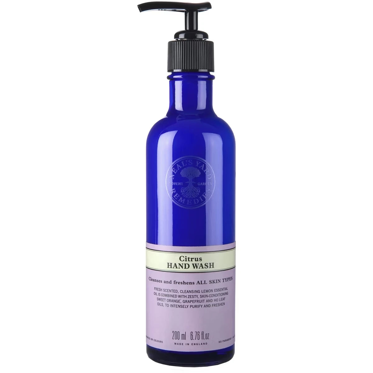 Lavage à la main aux agrumes
