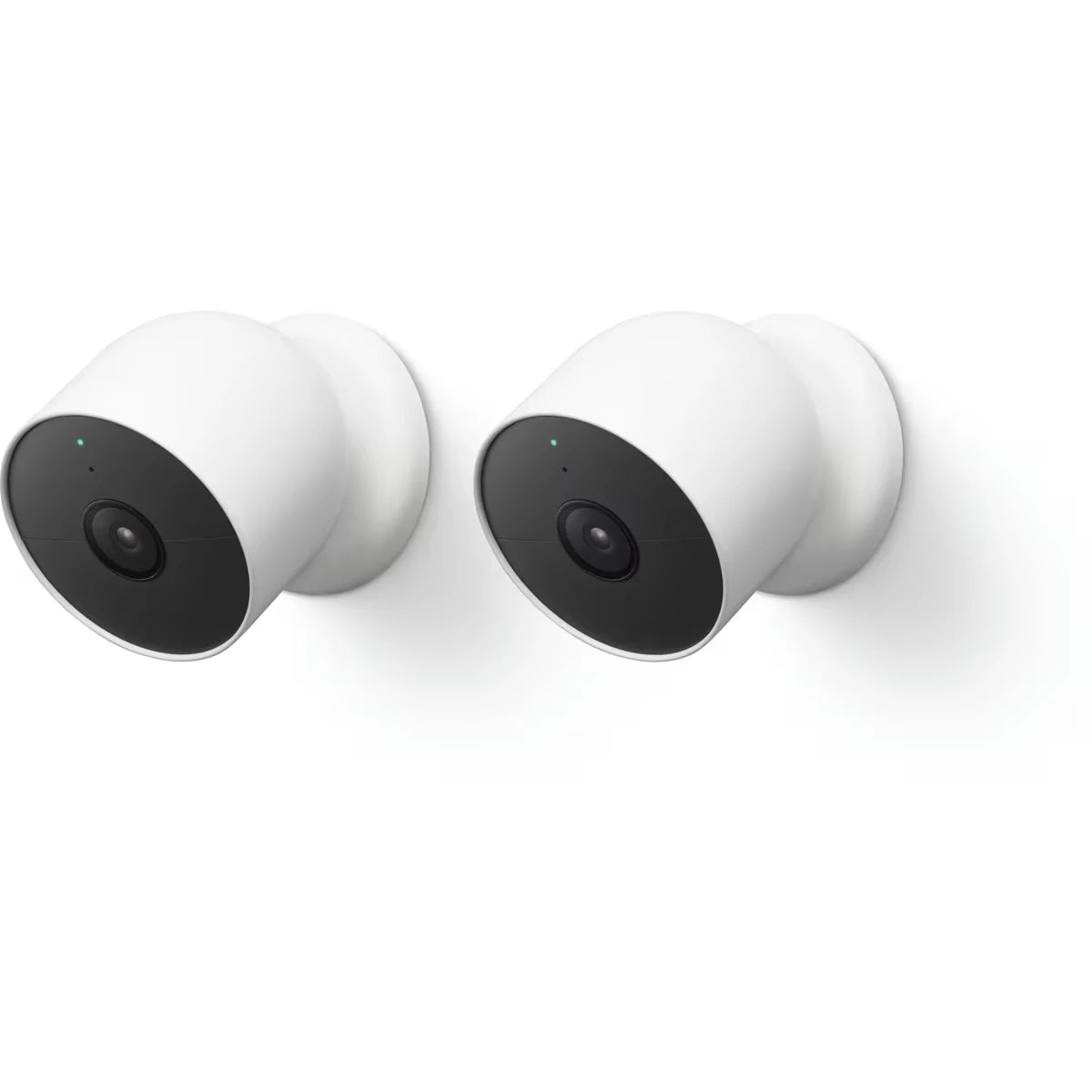 Caméra de sécurité intérieure et extérieure Nest Cam (ens. 2)