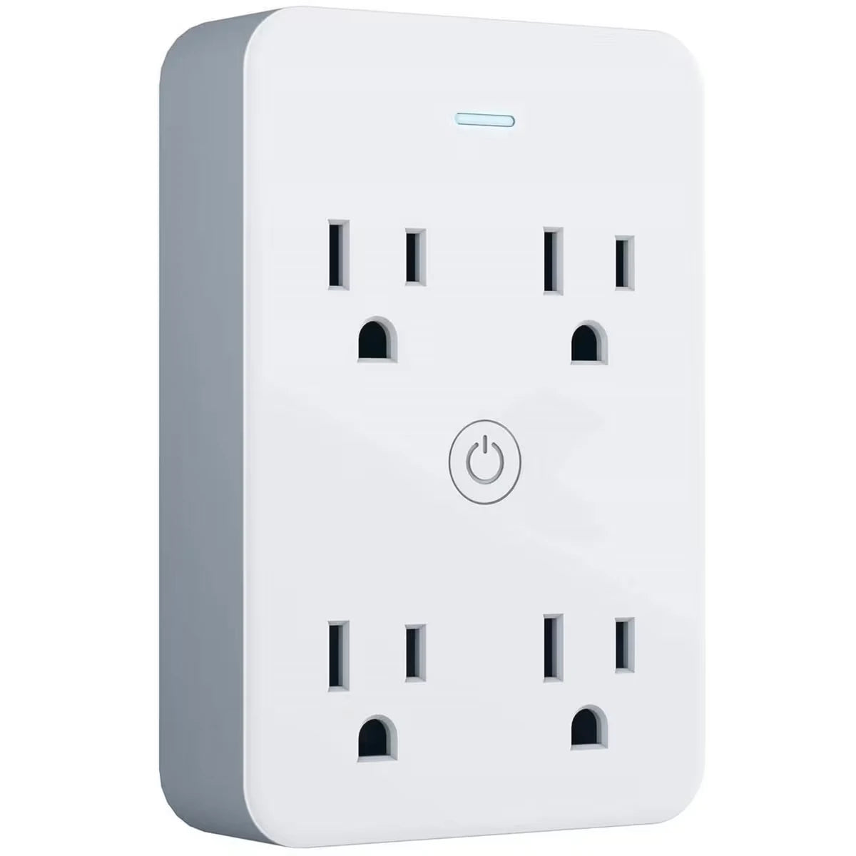 EXTEND - Bloc mural intelligent Wi-Fi avec 4 prises et protection contre la surtension