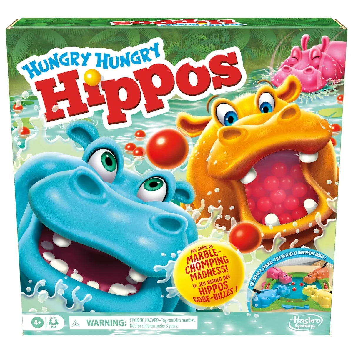 Hungry Hungry Hippos, jeu de plateau