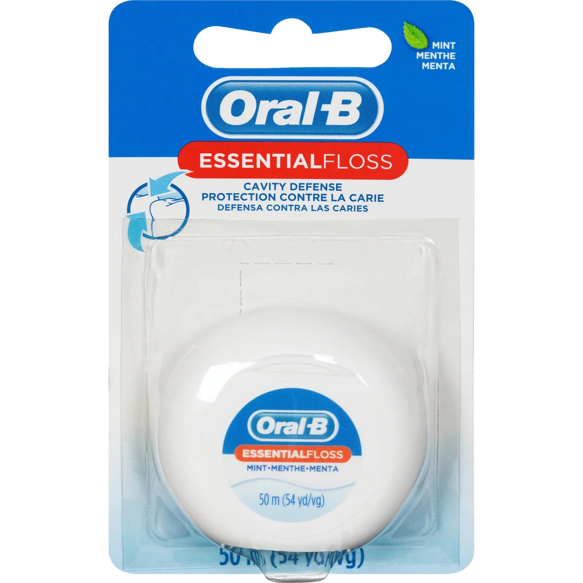 La soie dentaire Oral-B Essential - Menthe