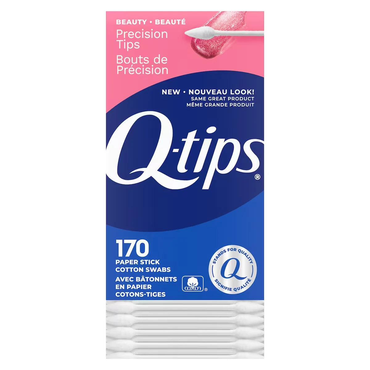 Precision Tips Cotton Swabs 170 Ct