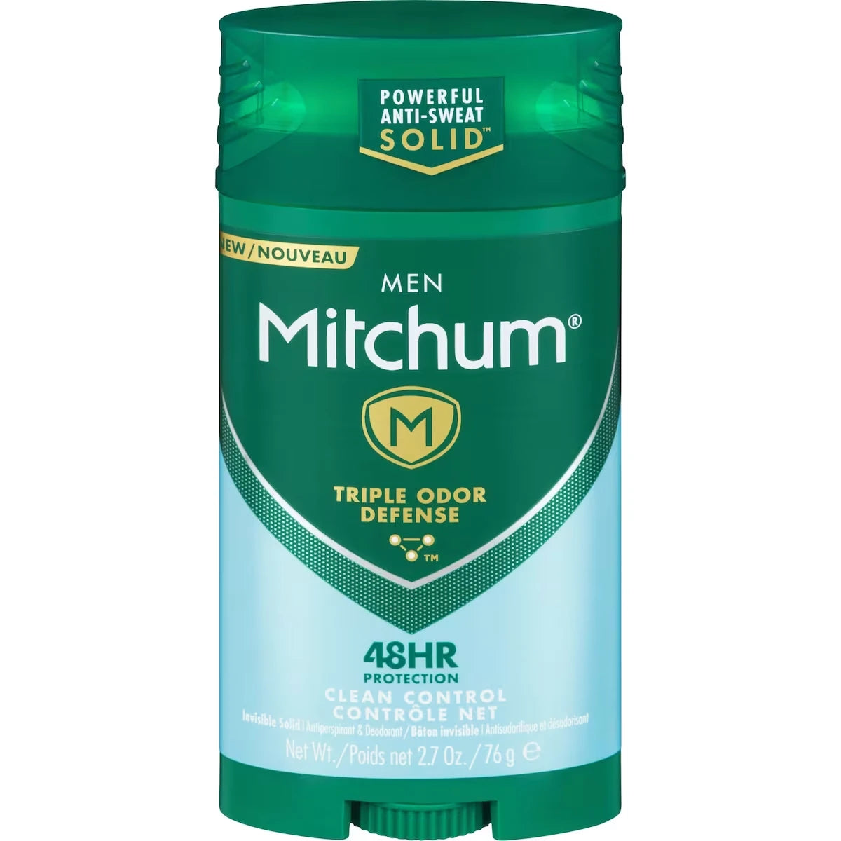 Homme Baton Invisible Antisudorifique Et Désodorisant  Contrôle Net