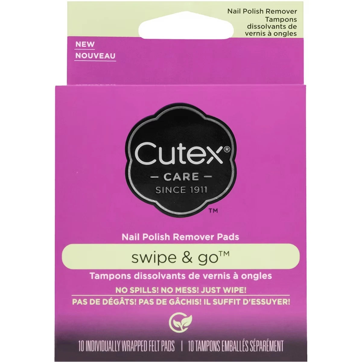 Swipe and Go Nail Polish Remover Pads