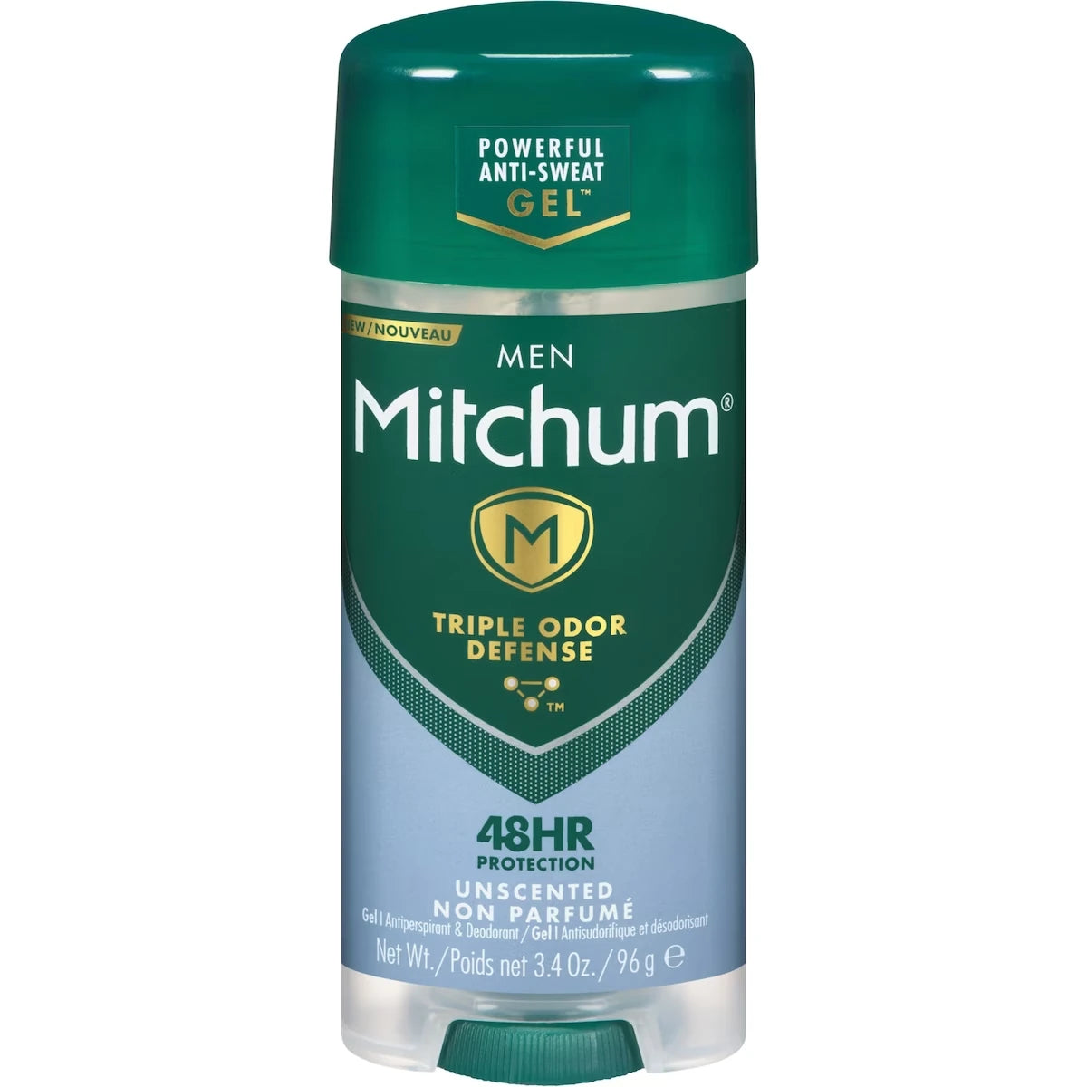Homme Gel Antisudorifique Et Désodorisant Non Parfumé