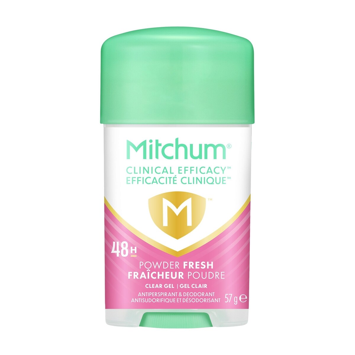 Femmes désodorisant et antisudorifique en gel clair efficacité clinique, fraîcheur poudre