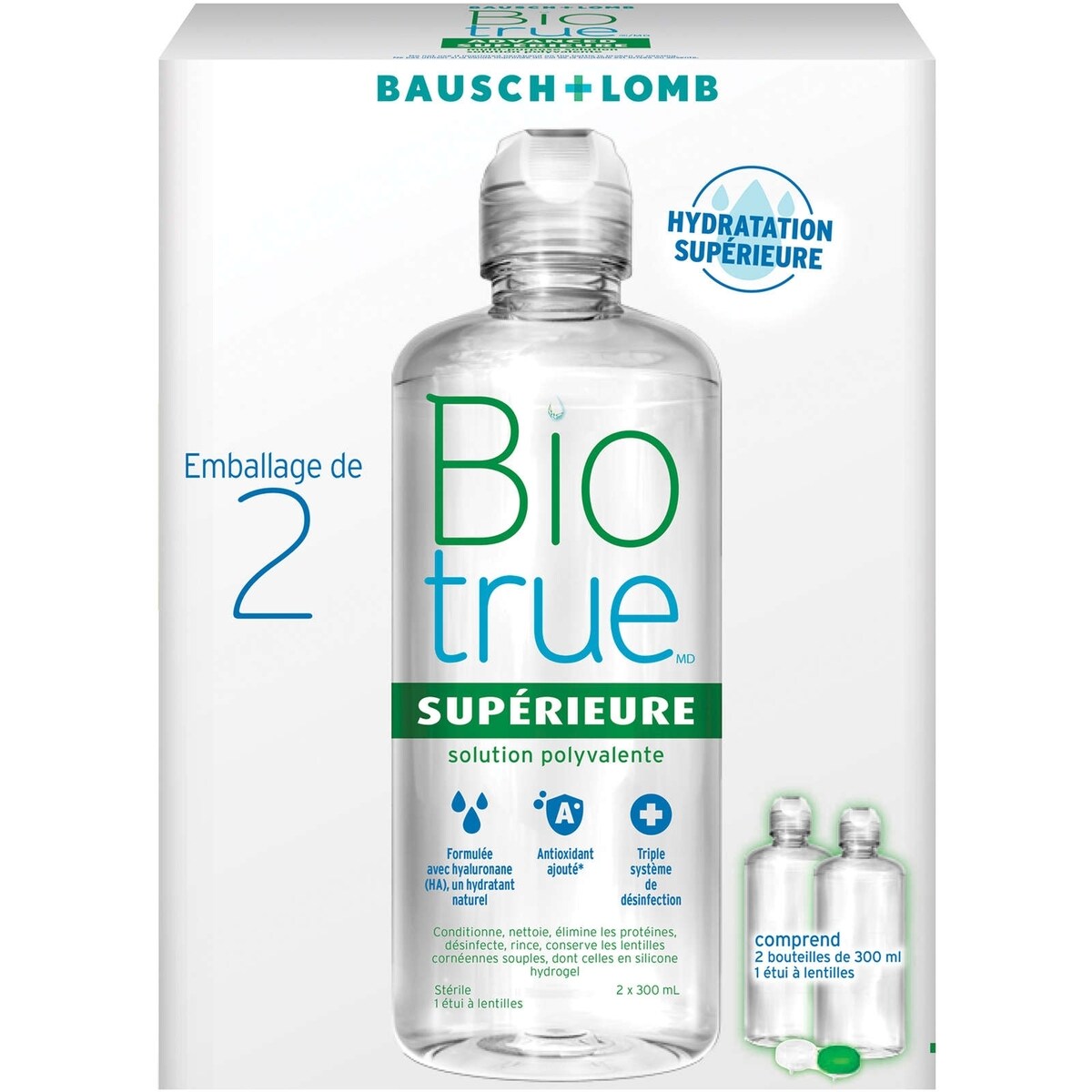 Solution polyvalente Supérieure Format double