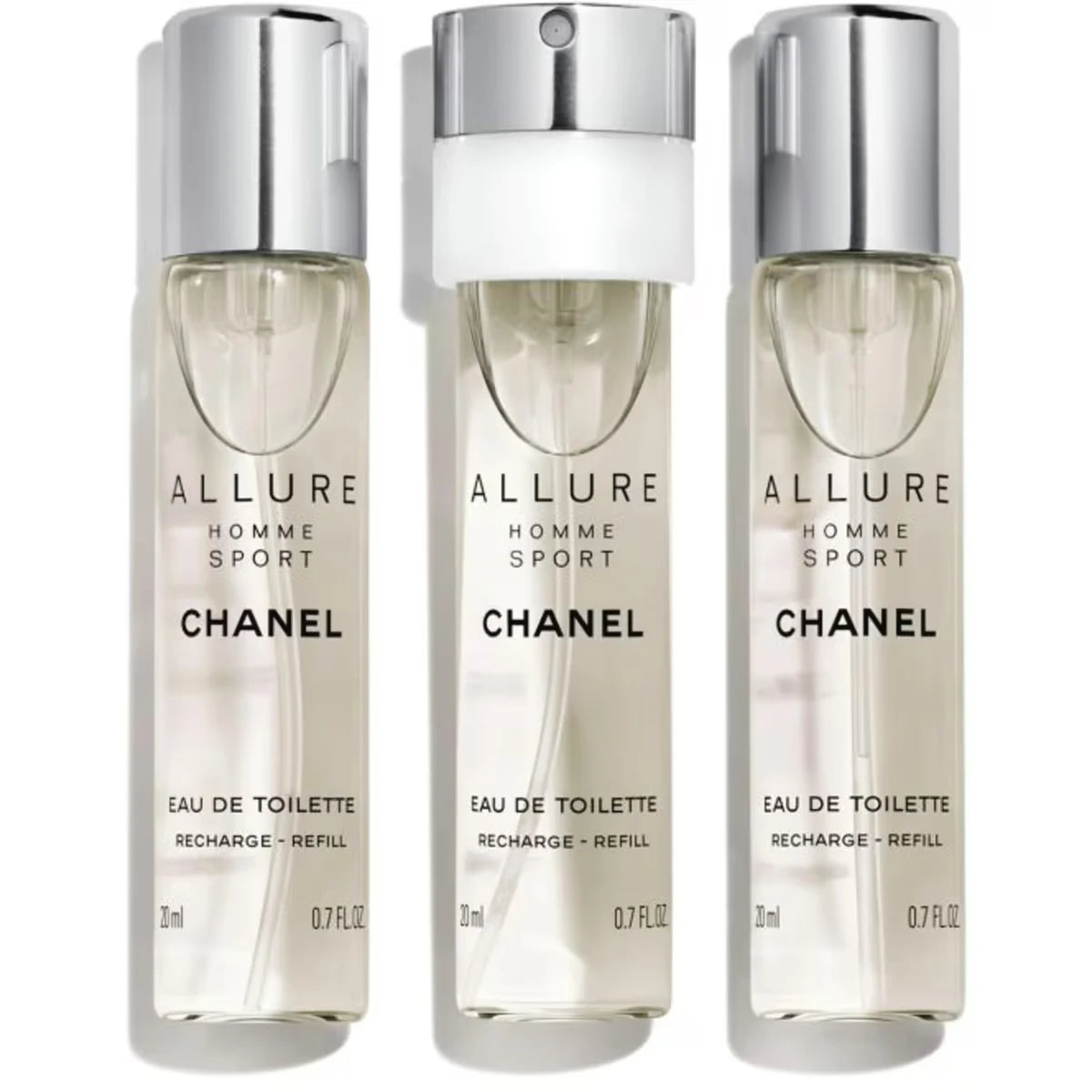 ALLURE HOMME SPORT - Eau de toilette vaporisateur de voyage rechargeable