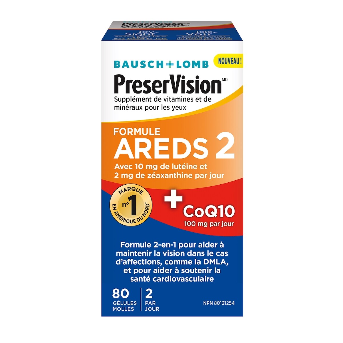 Formule AREDS 2 + CoQ10