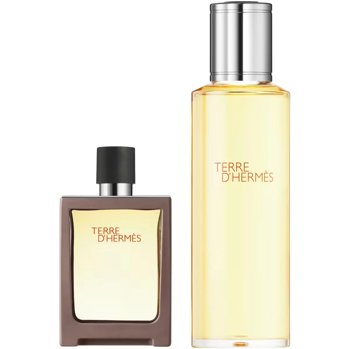 Terre d'Hermès, Eau de toilette, vaporisateur de voyage 121 Gr 30 ml et sa recharge 125 ml