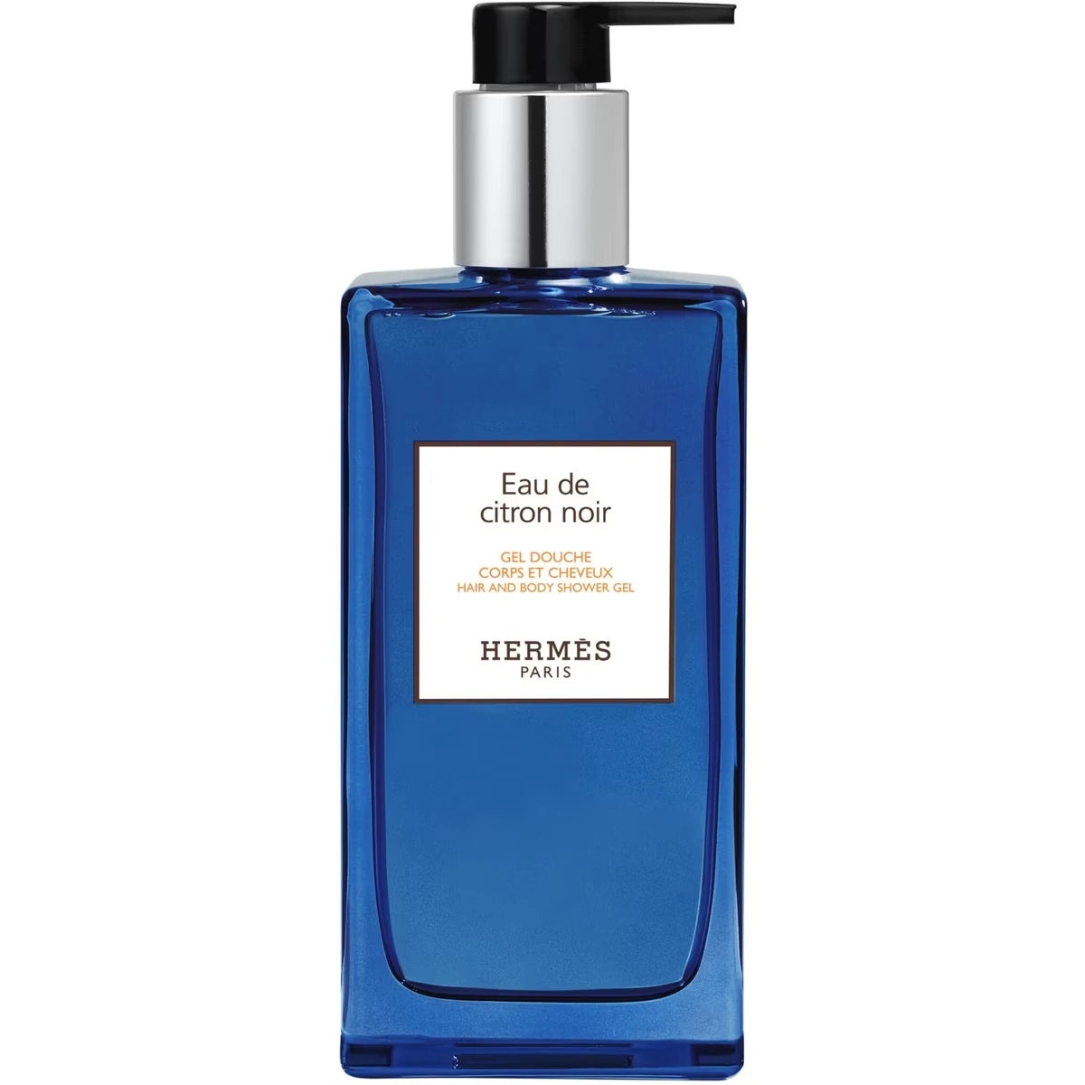 Eau de citron noir, gel douche corps et cheveux