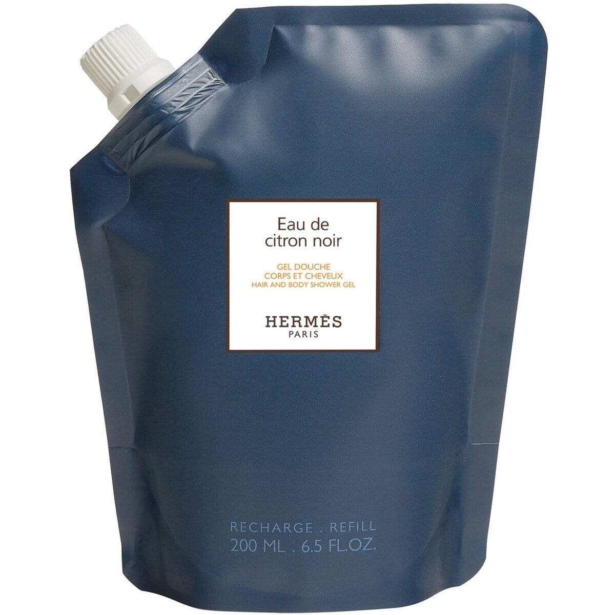 Eau de citron noir, recharge gel douche corps et cheveux
