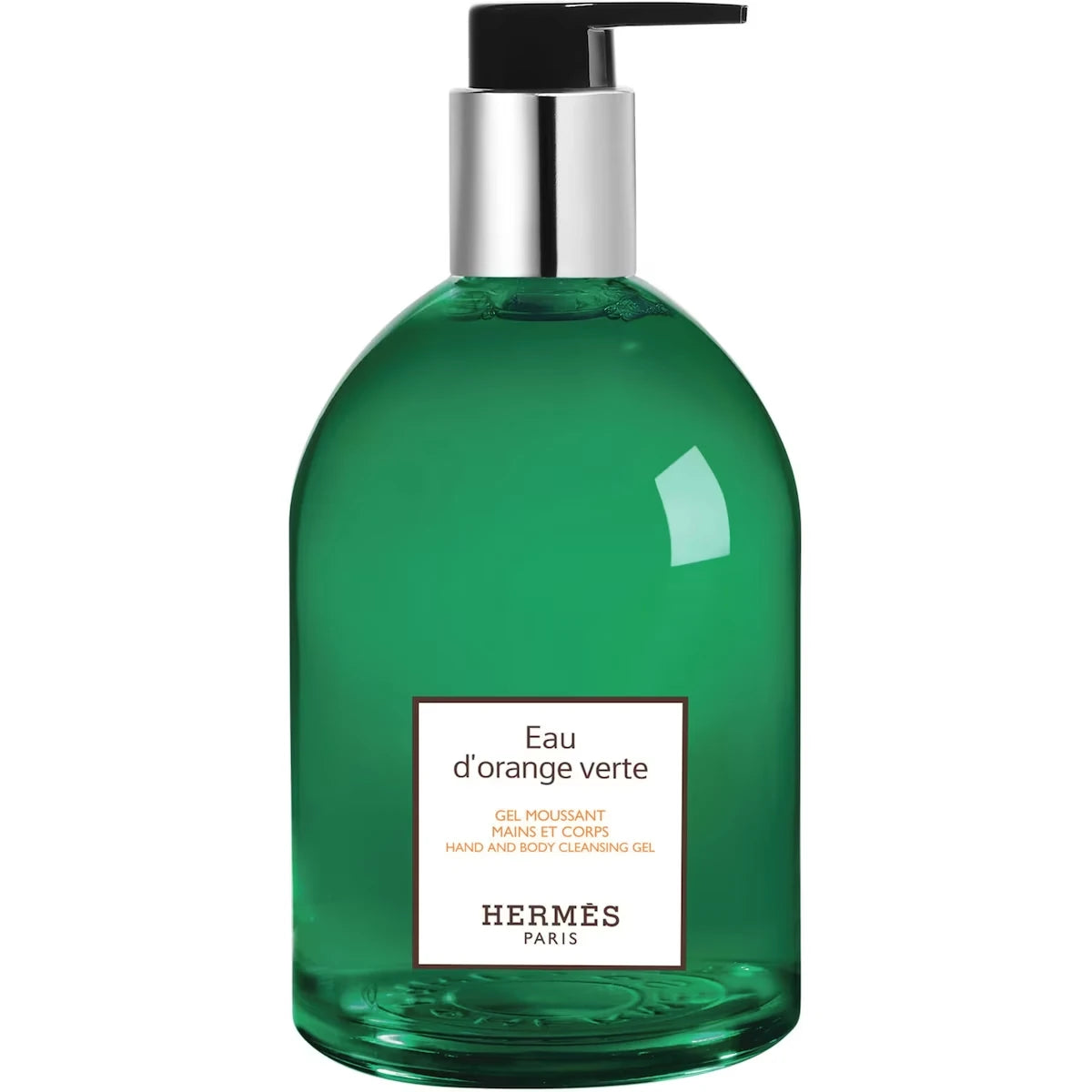 Eau d'orange verte, gel moussant mains et corps