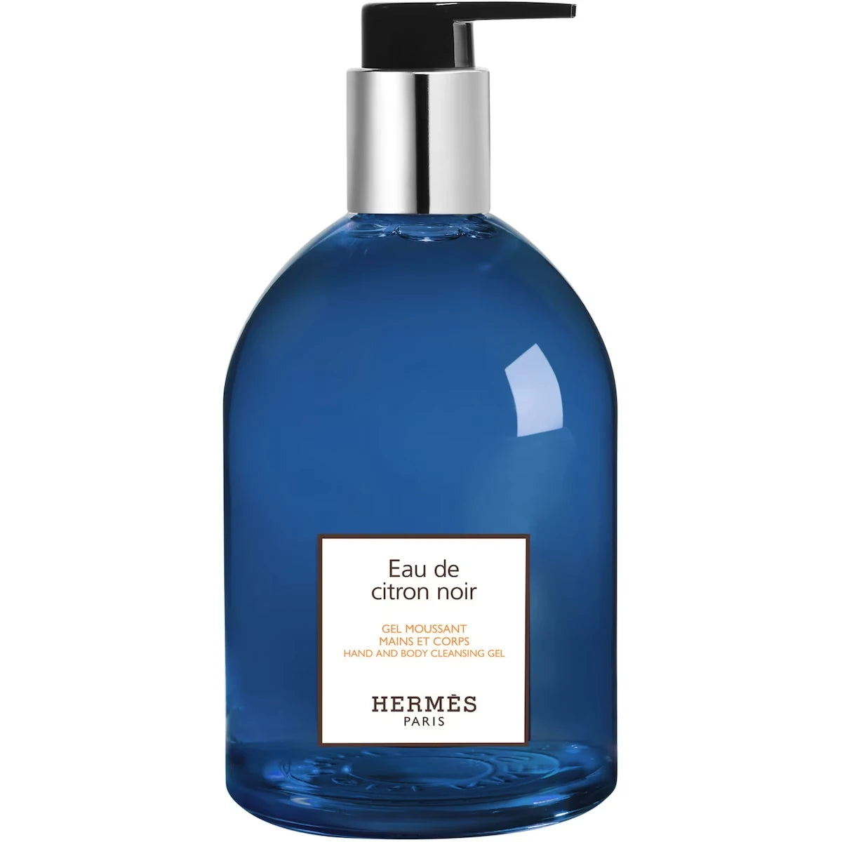 Eau de citron noir, gel moussant mains et corps