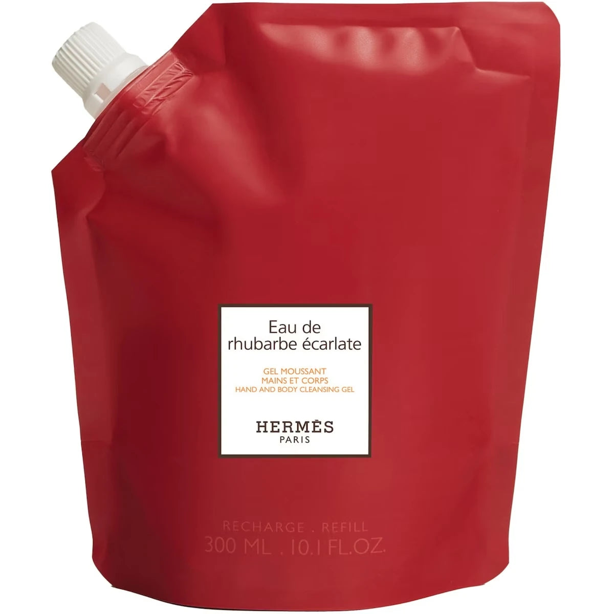 Eau de rhubarbe écarlate, recharge gel moussant mains et corps