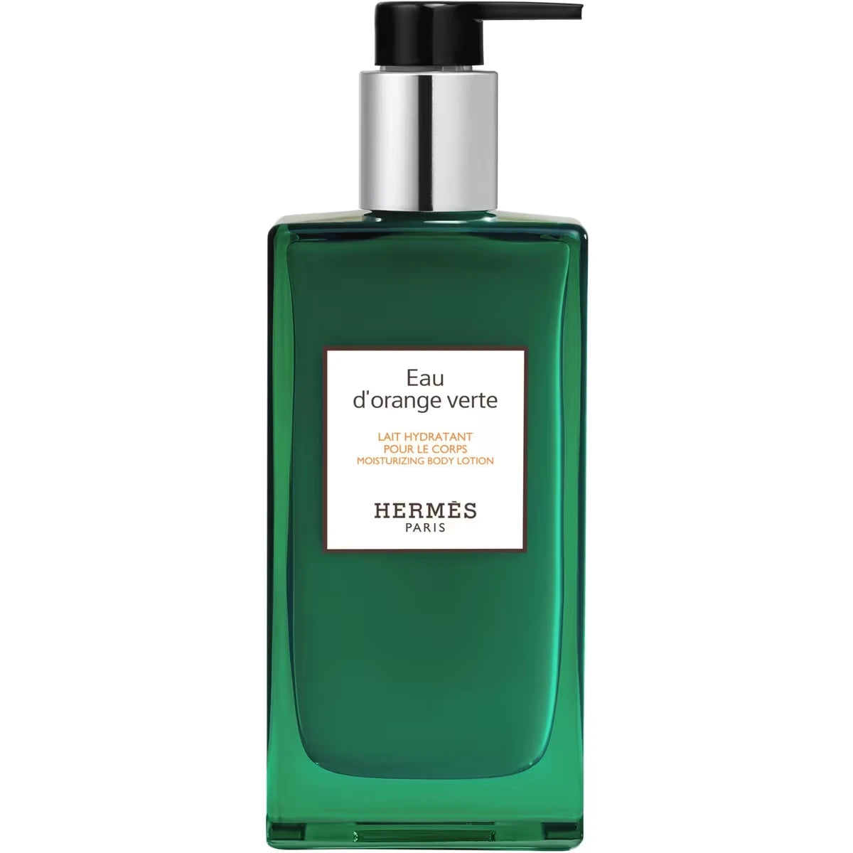 Eau d'orange verte, lait hydratant pour le corps