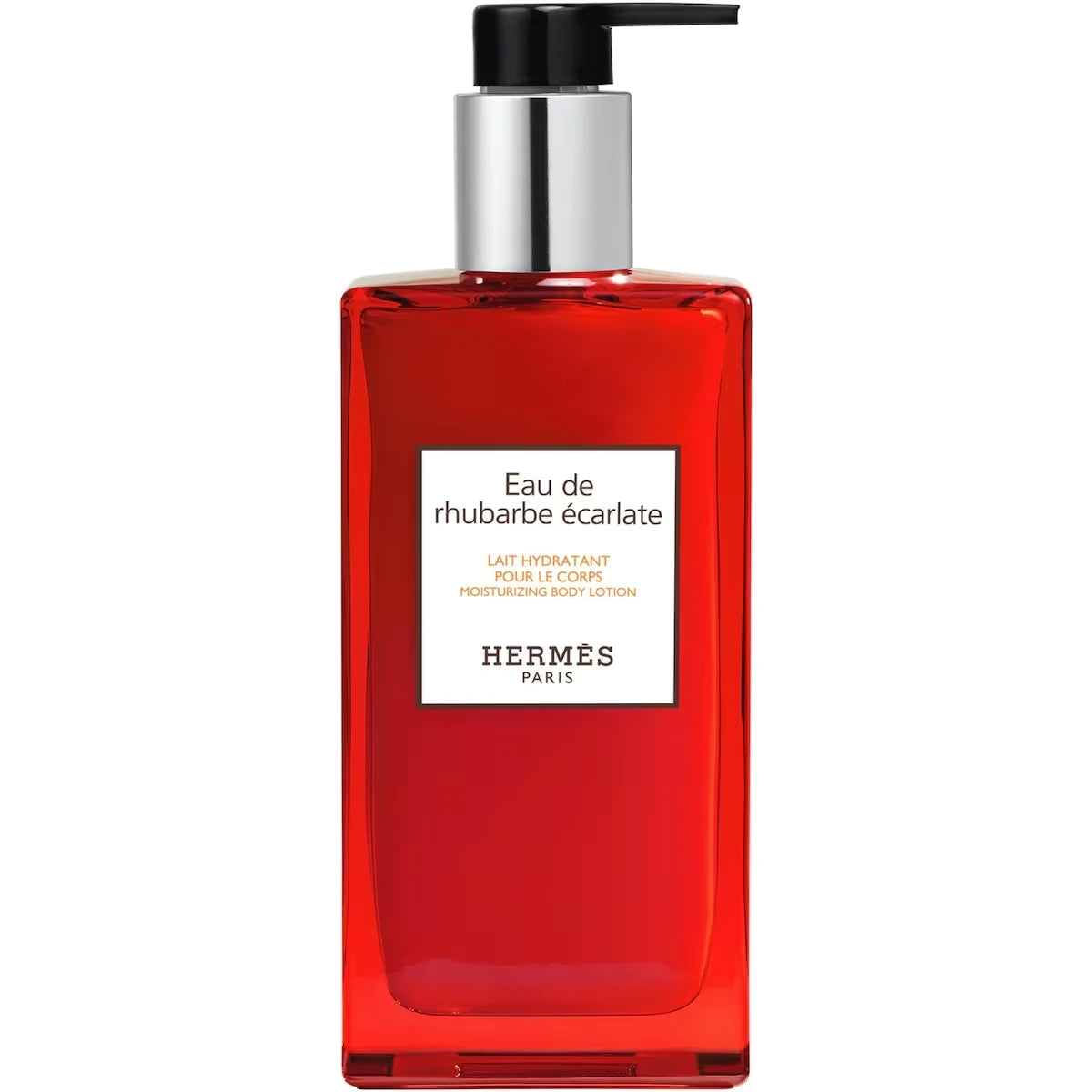 Eau de rhubarbe écarlate, lait hydratant pour le corps