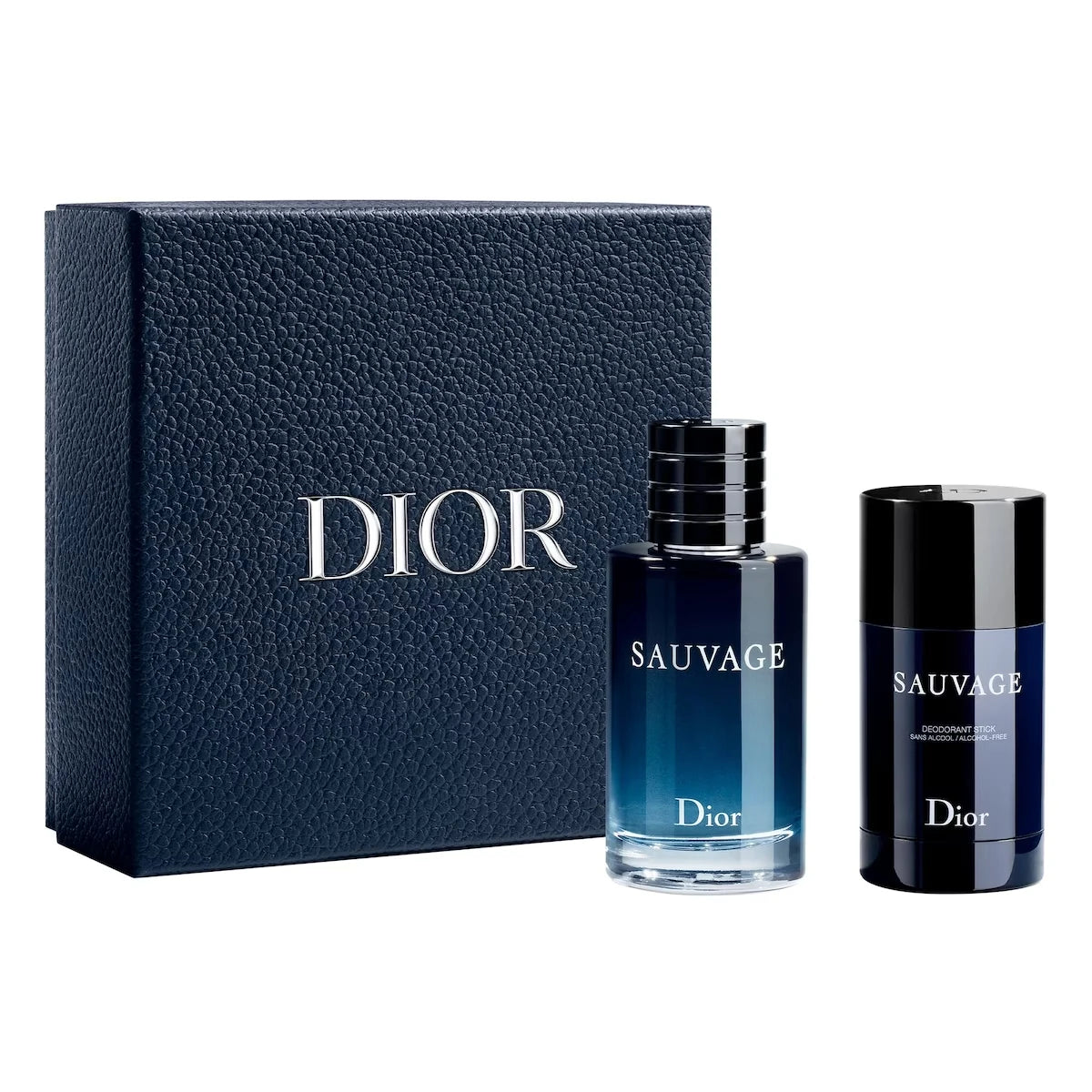 Coffret cadeau Fête des Pères Sauvage
Eau de toilette et déodorant stick