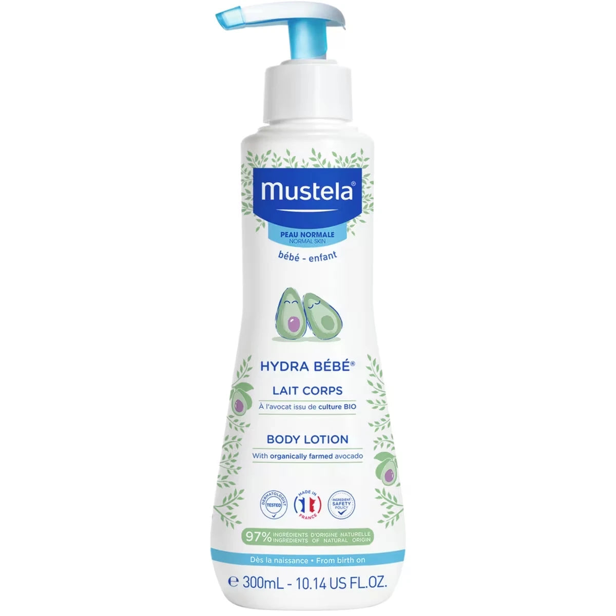 Lait corps Hydra Bébé à l'avocat BIO