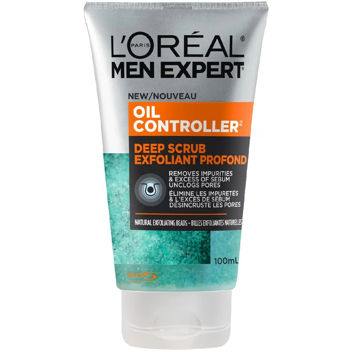 Nettoyant exfoliant pour le visage pour hommes  Oil Controller