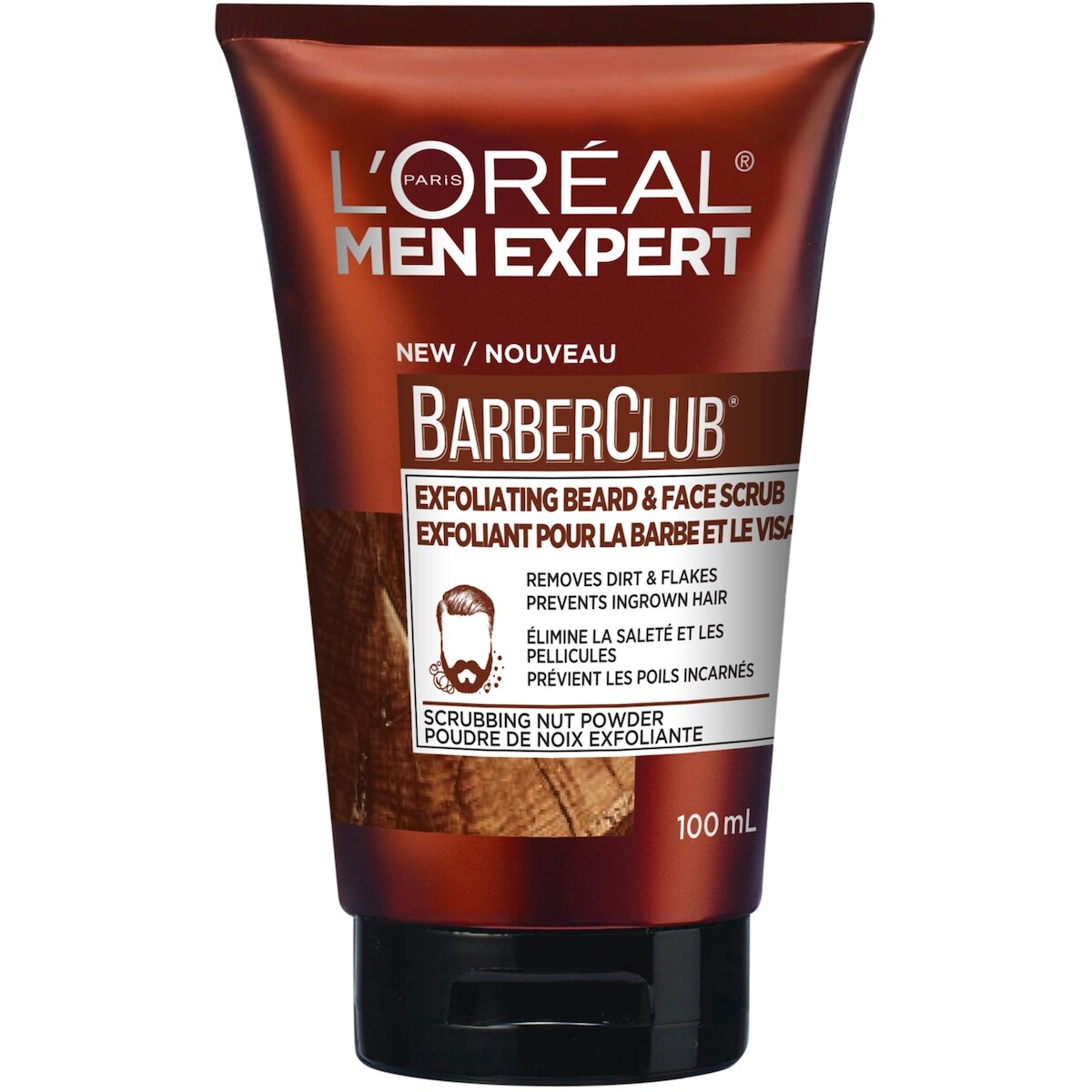 Nettoyant Exfoliant pour la barbe et le visage Barberclub
