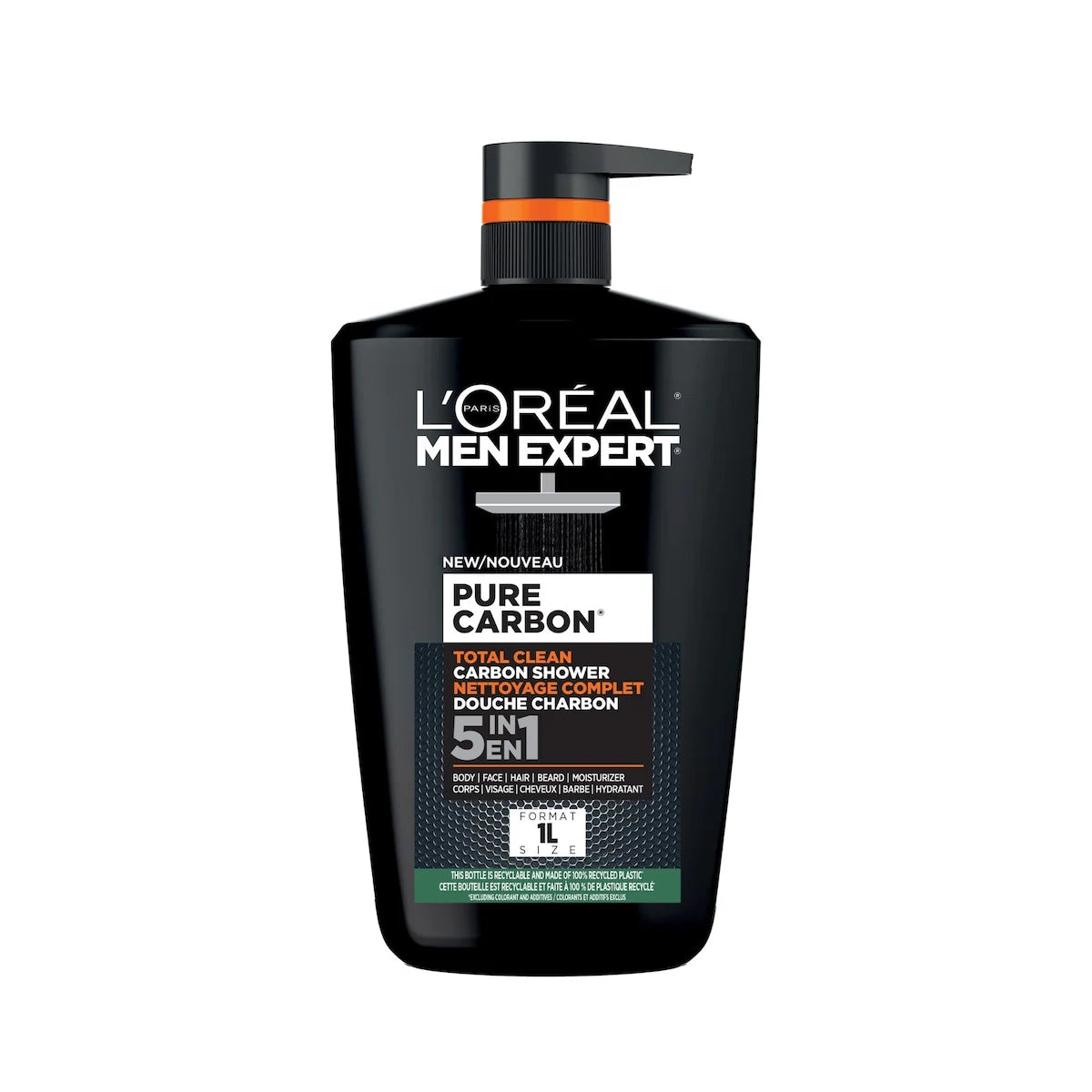 Men Expert Pure Carbon gel douche pour hommes XXXL