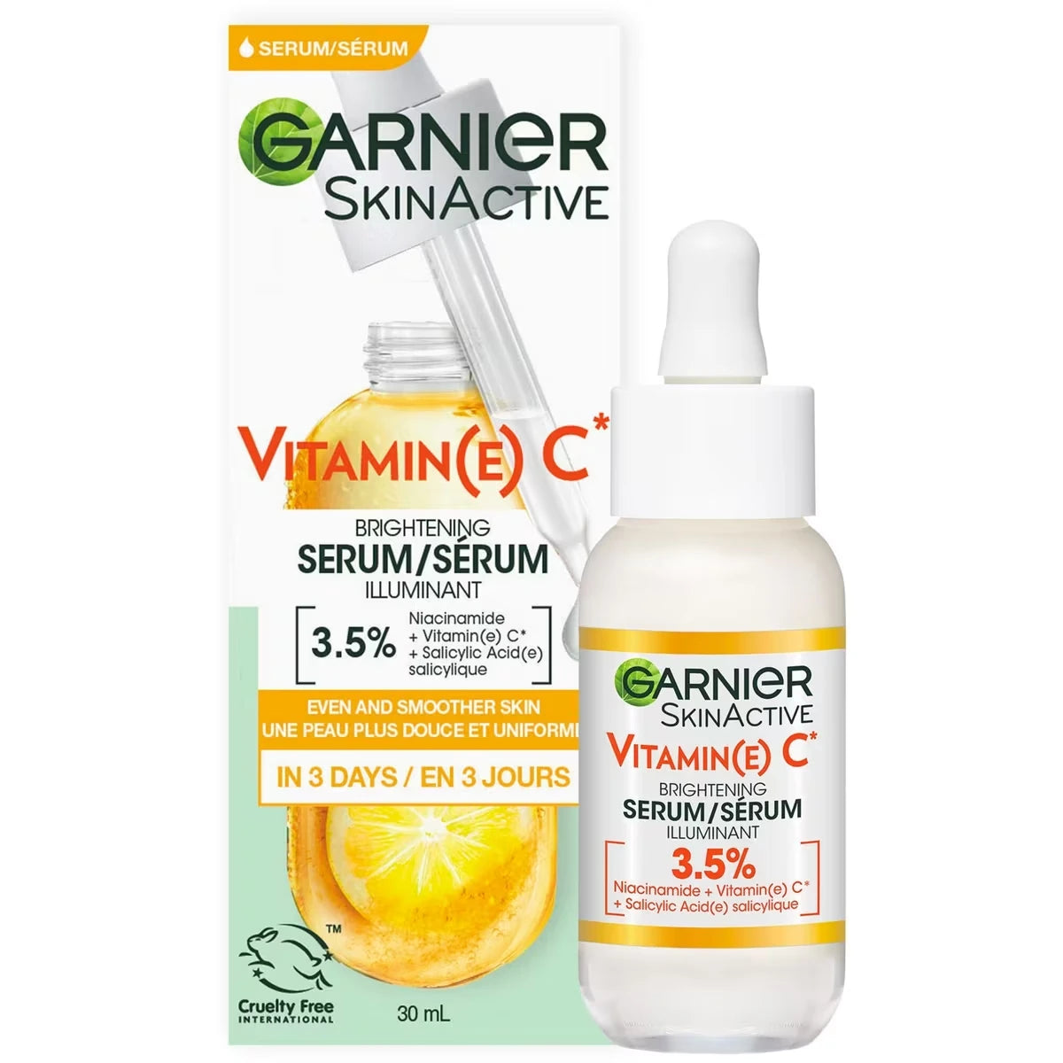 Vitamin C Face Serum with Salicylic Acid + Niacinamide + Melasyl