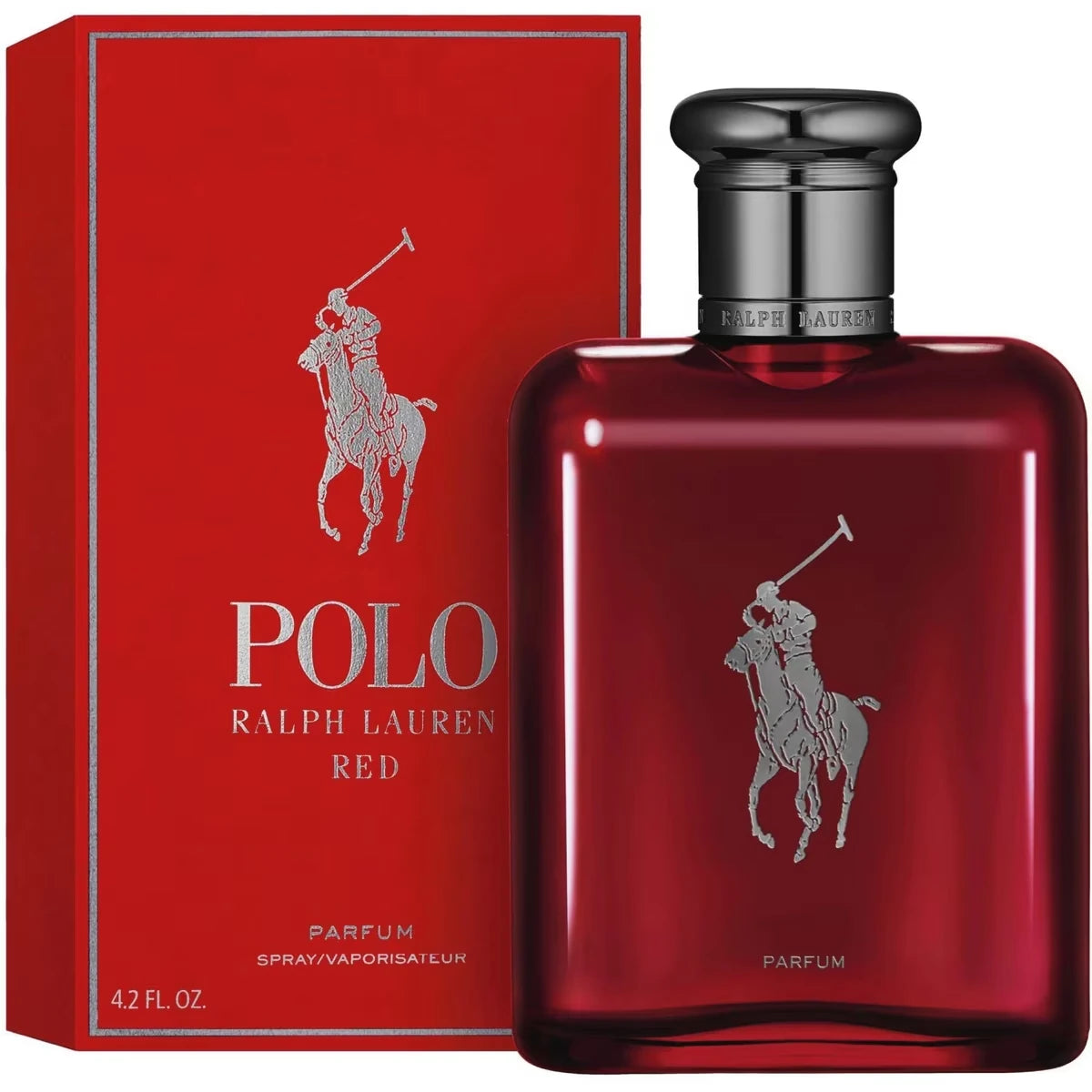 Polo Red Parfum, Fragrance Intense et Sensuelle pour homme, 125ml