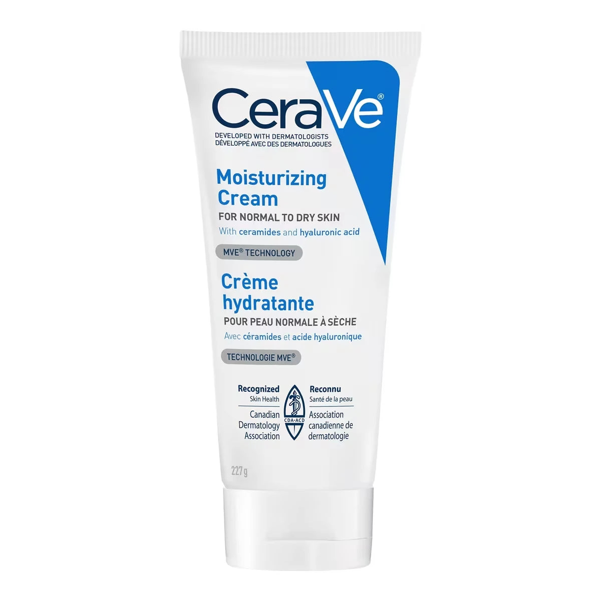 Moisturizing Cream Daily Face & Body Moisturizer for Dry Skin with Hyaluronic Acid & 3 Ceramides