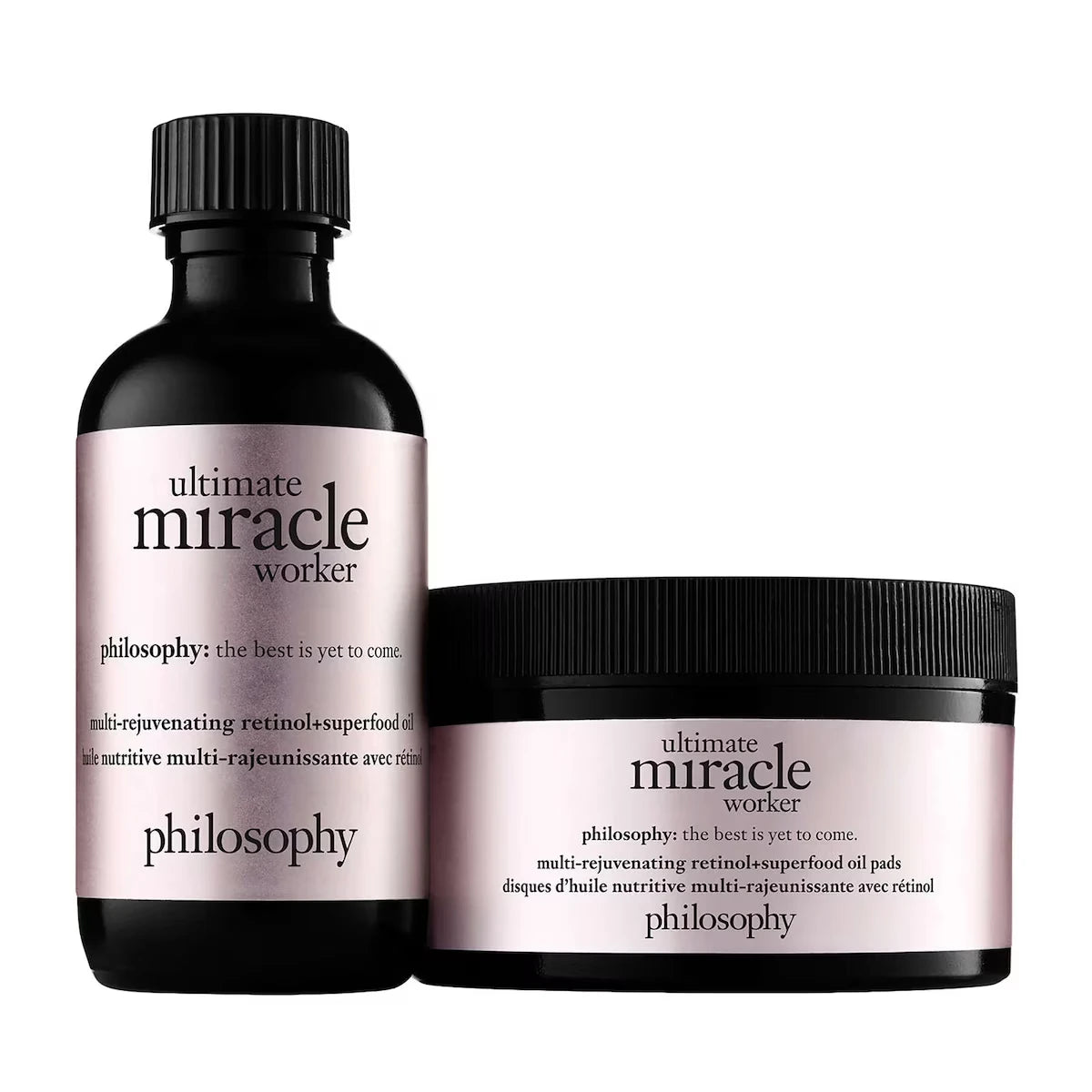 ultimate miracle worker retinol pads