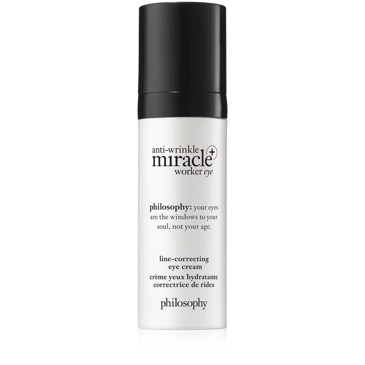 anti wrinkle miracle worker+ line correcting eye cream with vitamin C, smoothes & brightens dark circles