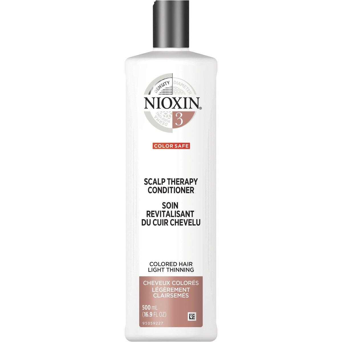Conditionneur Scalp Therapy Systèm 3  Nioxin - pour cheveux colorés et légèrement clairsemés