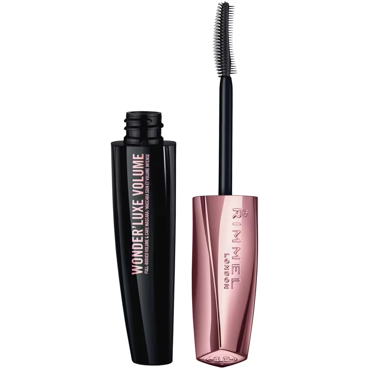Wonder'Luxe Volume Mascara, Defines & infused with 4 caring oils: Argan, maracuja, marula & camellia, long lasting, 100% Cruelty-Free