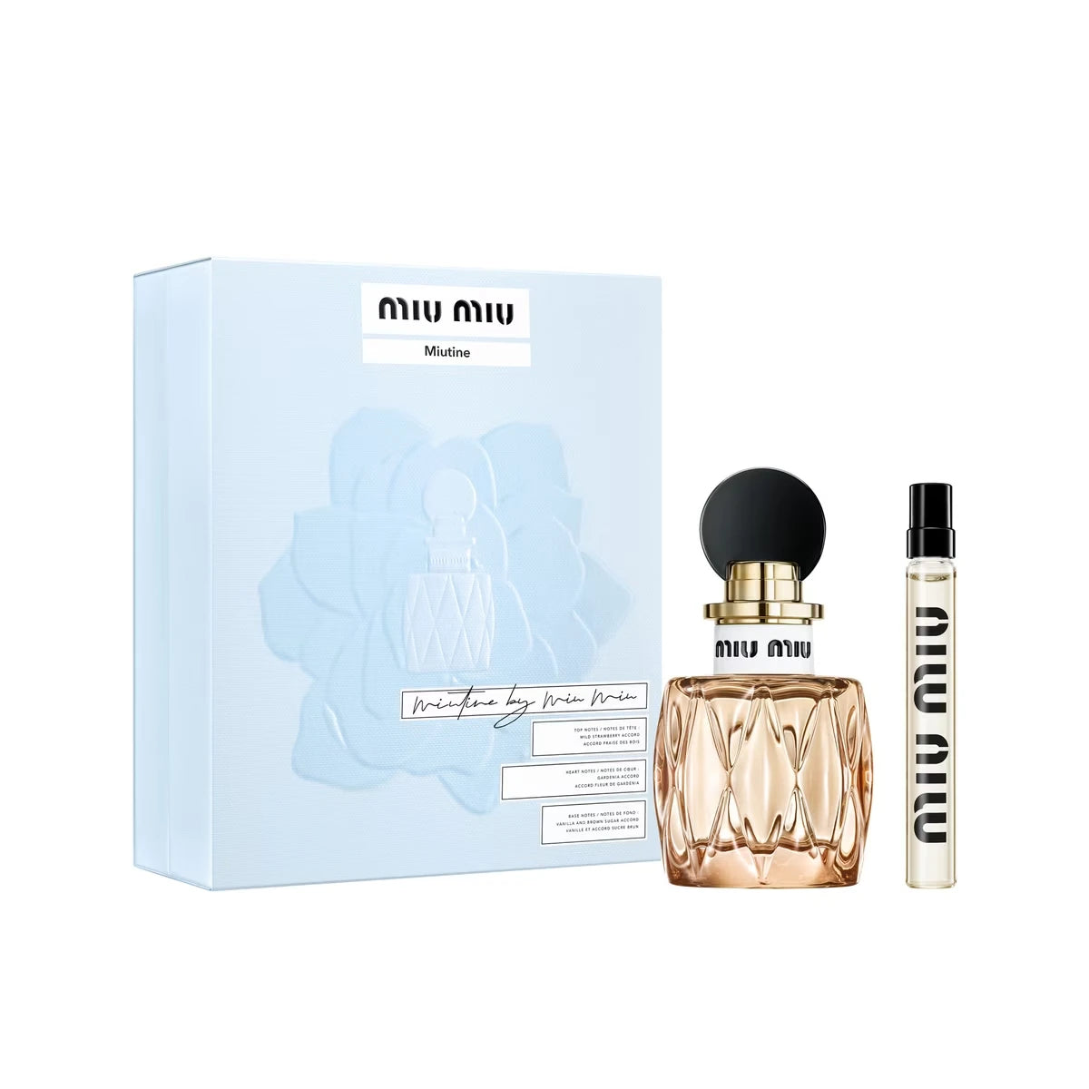 Coffret cadeau Miutine Eau de Parfum 50mL & format voyage