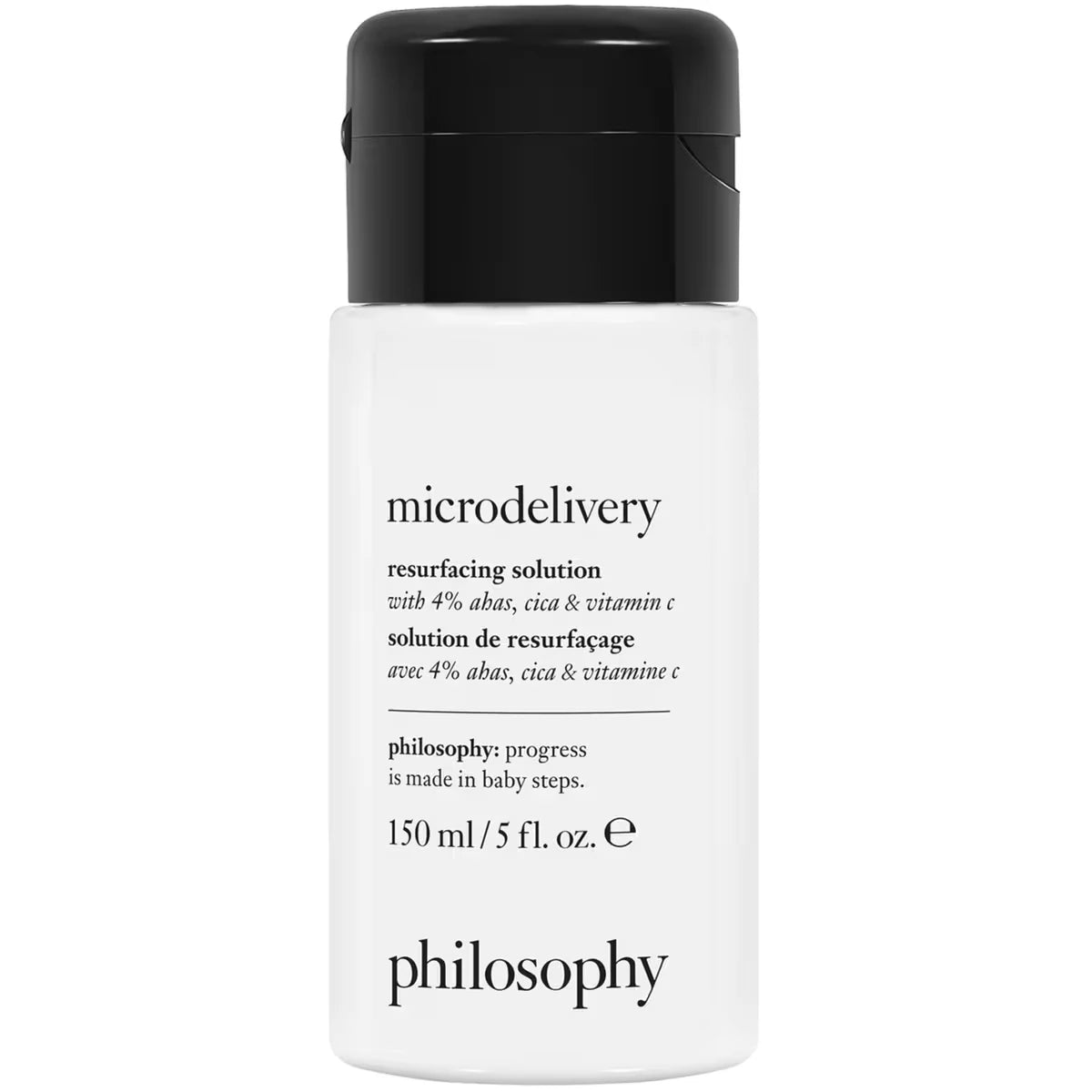 microdelivery resurfacing solution with 4% ahas, cica & vitamin c