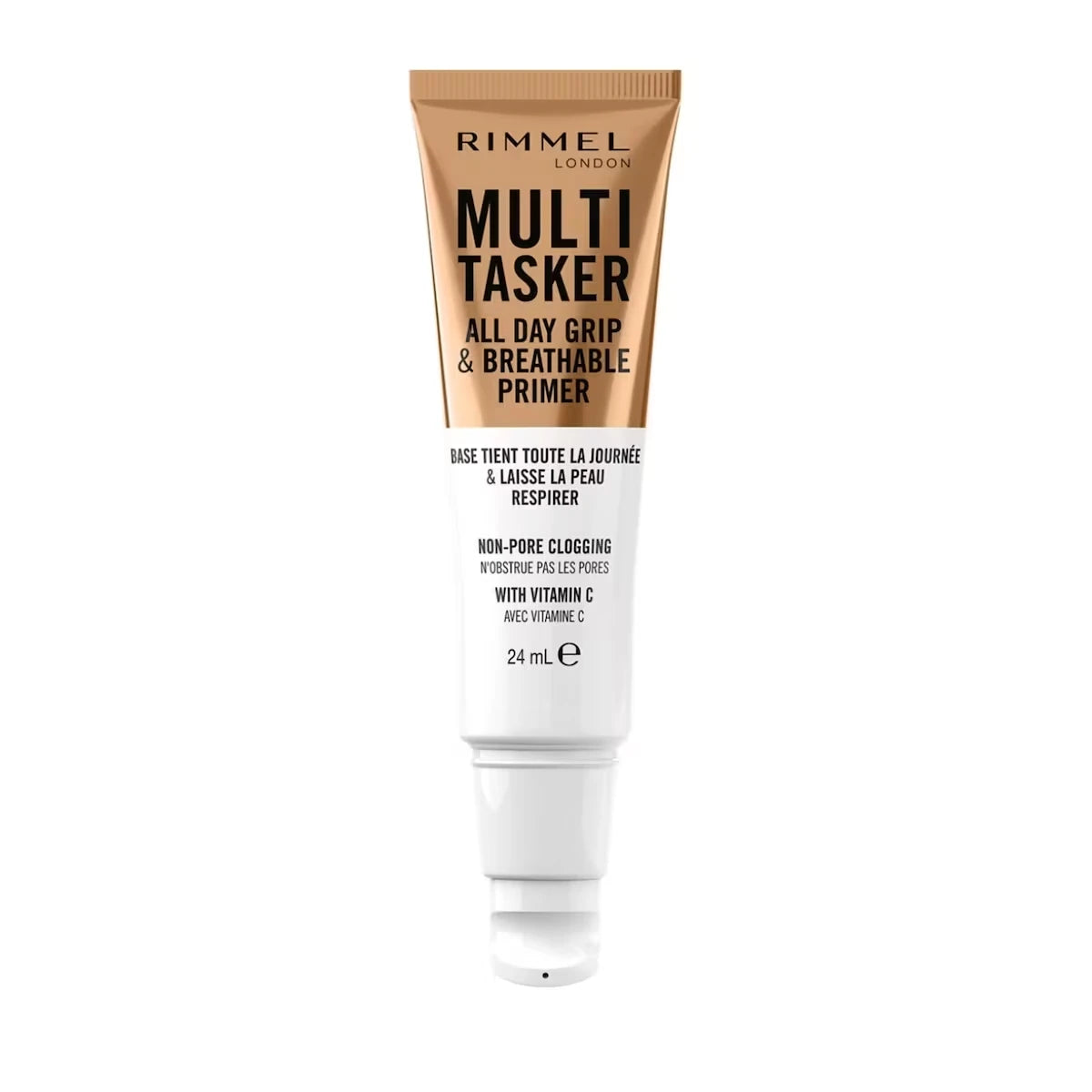 Rimmel Multi-Tasker All Day Grip & Breathable, Clear, Primer, Lightweight, Breathable, Gel Texture, Preps Skin, Vegan Formula, 24ml