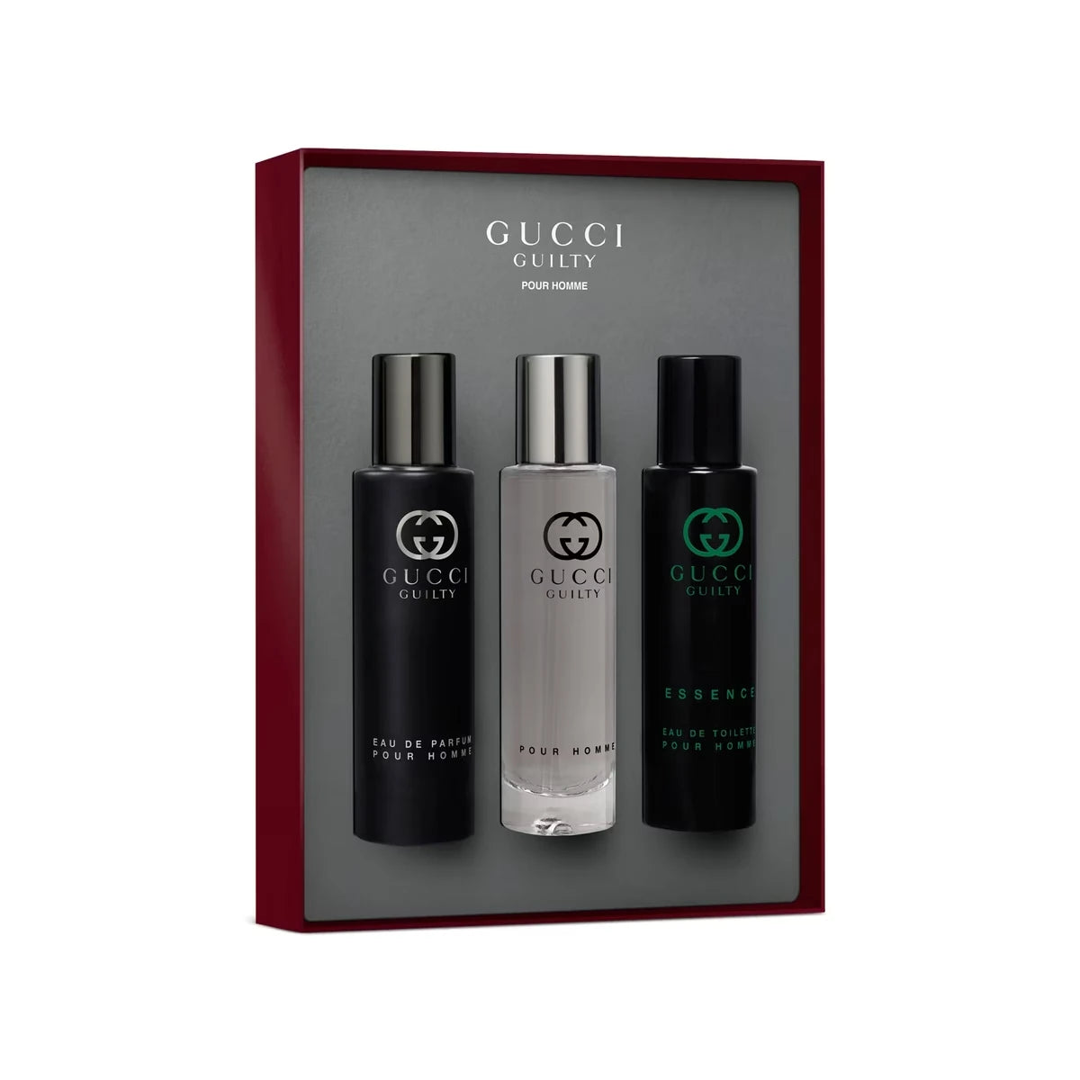 Coffret cadeau trio d’Eau de Toilette et d’Eau de Parfum Pour Homme Guilty Pour Homme