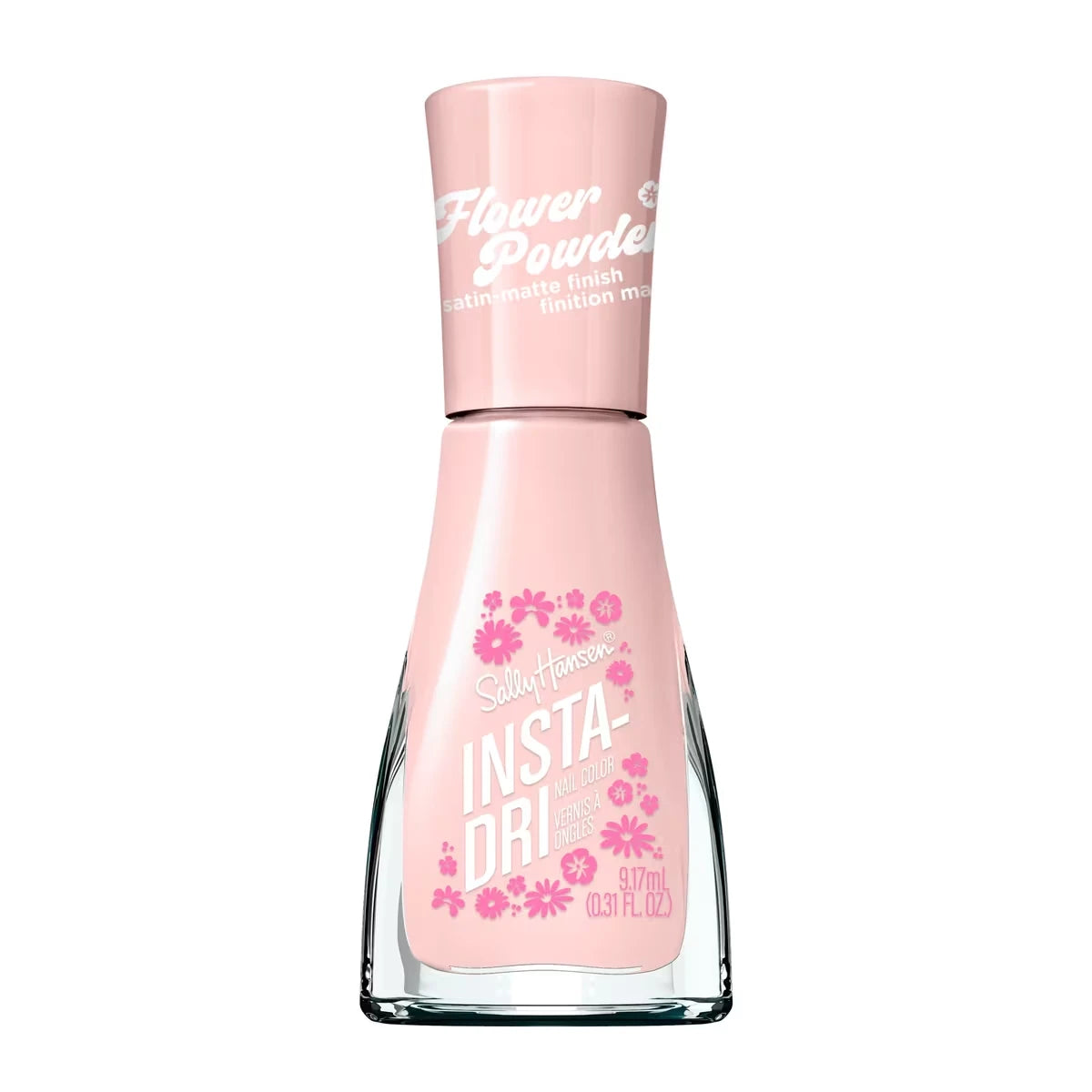 Flower Powder, Nail Polish, Dries in 60 Seconds, One Coat, Satin-Matte Finish