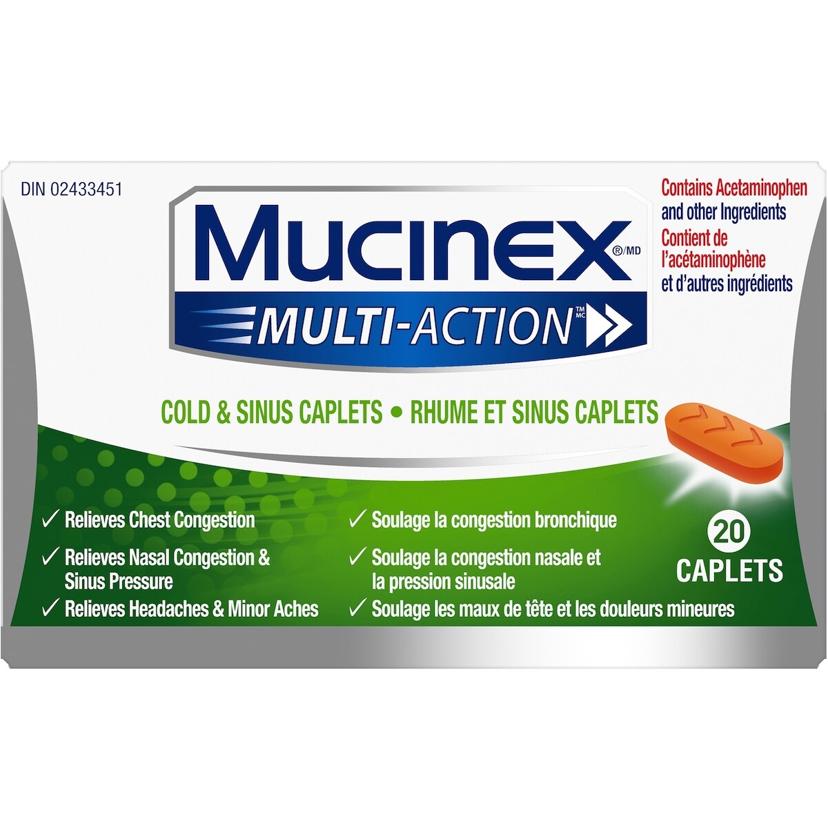 Multi-Action®  Congestion, rhume et grippe