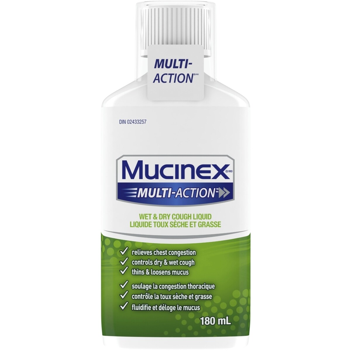 Multi-Action Toux S�Che Et Grasse En Format Liquide, 180 Ml