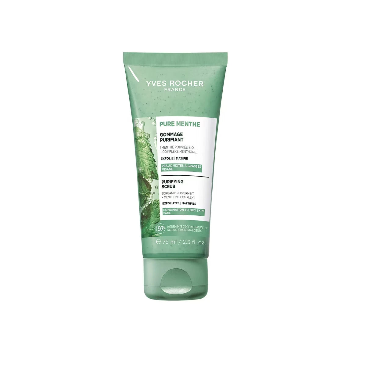 Pure menthe purifying scrub