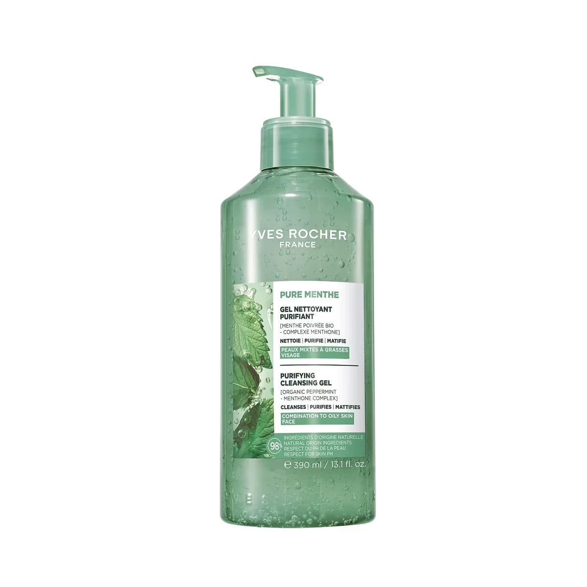 Pure menthe purifying cleasing gel