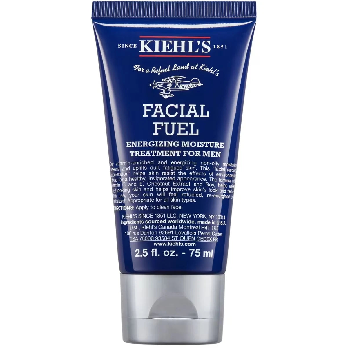 Fluide Hydratant énergisant pour Homme Facial Fuel