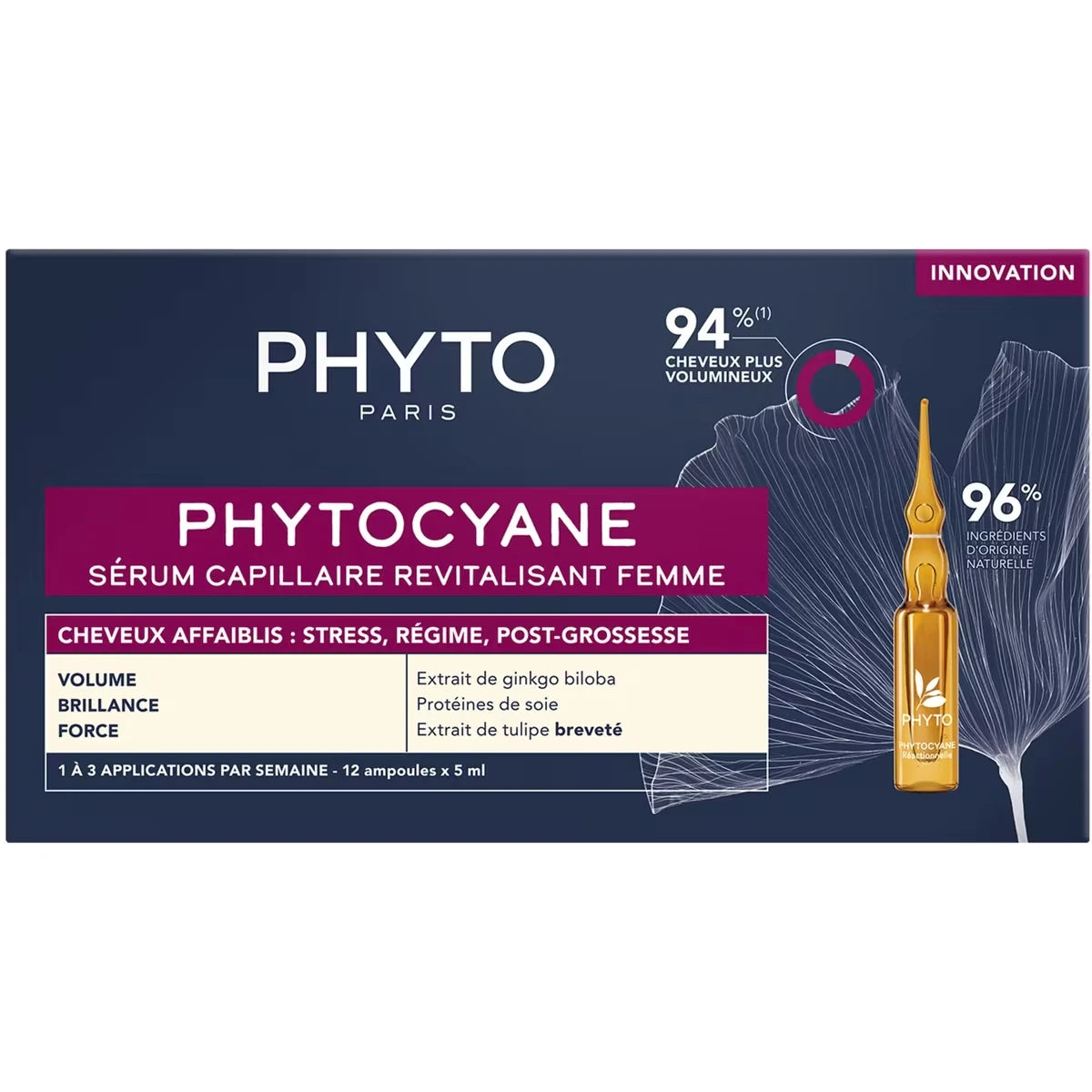 PHYTOCYANE Sérum Capillaire Revitalisant Femme