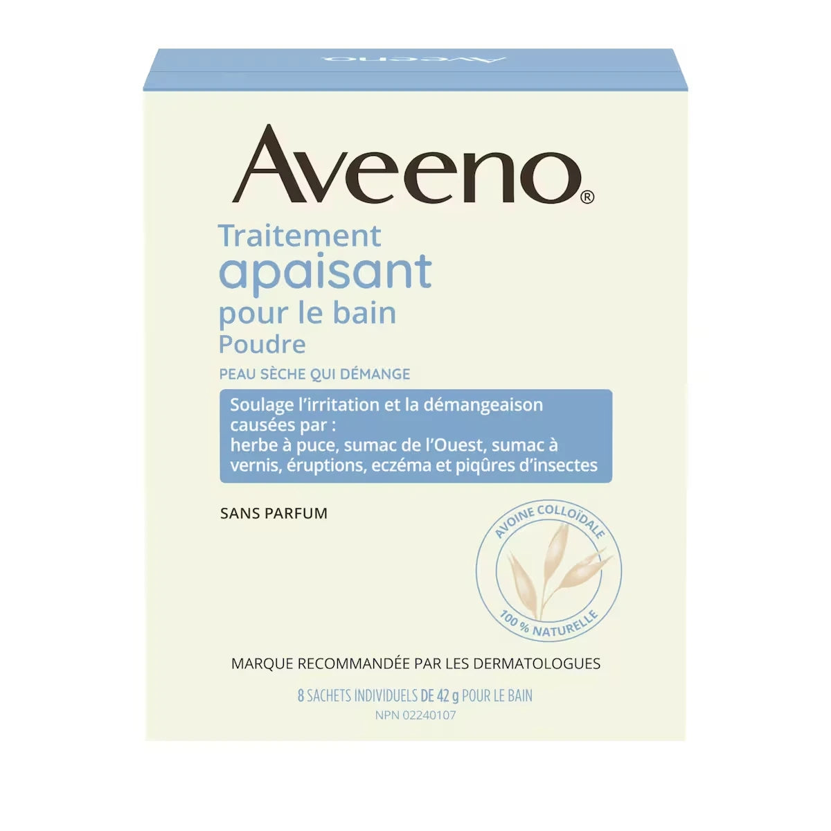 Traitement apaisant pour le bain